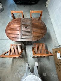 Tavolo da Giardino Legno