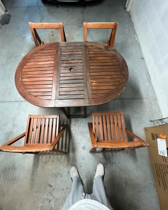 Tavolo da Giardino Legno