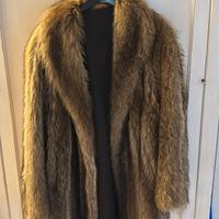 Pelliccia vera di Marmotta naturale.