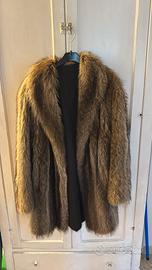 Pelliccia vera di Marmotta naturale.