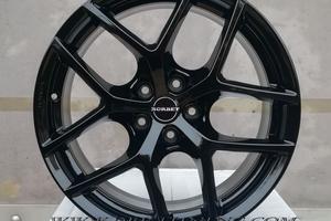 Cerchi lega 17 BORBET Y Black BMW FORD VOLVO VW