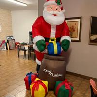 Babbo Natale gonfiabile
