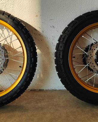 Ruote complete Yamaha Tenere 700