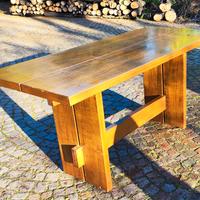 Tavolo in legno massello anni '60