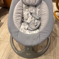 Sdraietta oscillante kinderkraft neonato