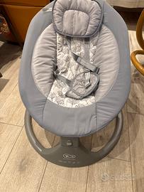 Sdraietta oscillante kinderkraft neonato