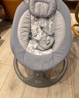 Sdraietta oscillante kinderkraft neonato