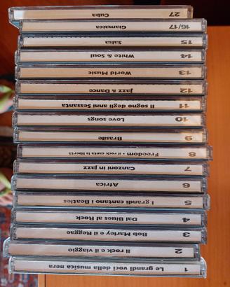 collana cd  Repubblica "Il disco del mese" 