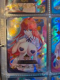 Carta Rias Gremory Highschool DxD