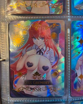Carta Rias Gremory Highschool DxD