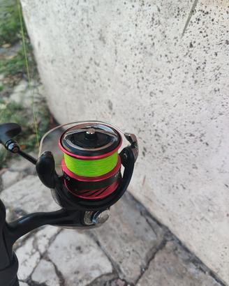 Canna da spinning illicium 500 più mulinello Daiwa
