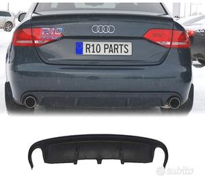 DIFFUSORE PER AUDI A4 B8 07-11 LOOK RS O---O