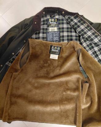 Barbour Bedale taglia c44/112cm con imbottitura  a