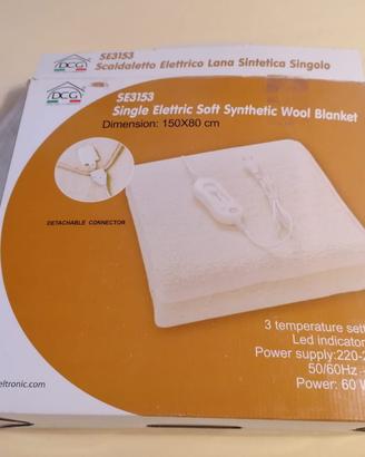 Scaldaletto elettrico singolo
