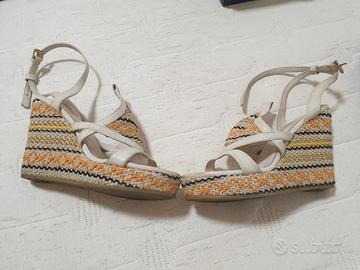 sandali donna cafe noir 38 vera pelle