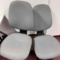 4 poltrone d’ufficio