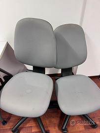 4 poltrone d’ufficio