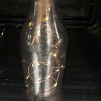 10 Bottiglie luminose • 1 scorta