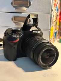 Nikon D3200 + 18-55mm + accessori