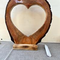 Lampada in legno