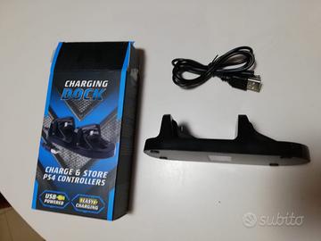 Base ricarica 2 joystick PS4 - NUOVO