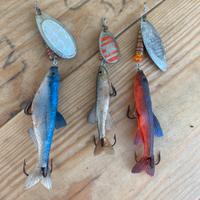 LOTTO ESCHE VINTAGE PESCA