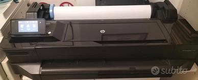 HP Designjet T120 plotter con rotolo
