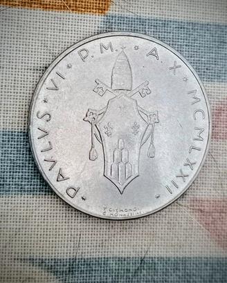 Città del Vaticano, 100 Lire, 1972