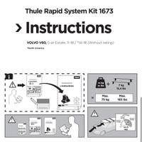Thule Rapid System Kit 1673
