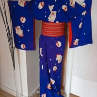 kimono giapponese antico in seta 