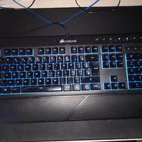 Tastiera gaming Corsair K55 RGB PRO layout ITA