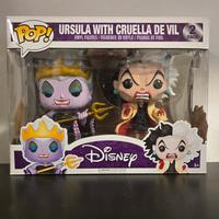 Funko pop! Ursula with Cruella De Vil