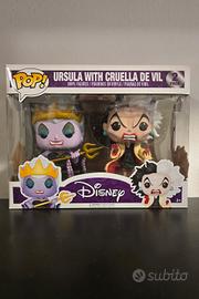 Funko pop! Ursula with Cruella De Vil