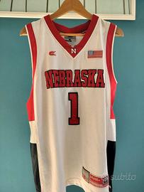 Nebraska Huskers Canotta Basket Jersey College S