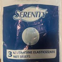 Mutandine elasticizzate  a rete per pannoloni