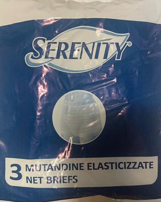 Mutandine elasticizzate  a rete per pannoloni