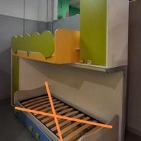 Codice: 264700 CAMERETTA A SOPPALCO COLORE GIALLO