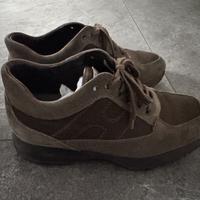 hogan interactiva verdi scamosciate