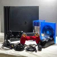 Playstation 4 pro ps4 pro +2 controller +5 giochi