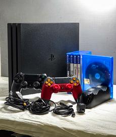 Playstation 4 pro ps4 pro +2 controller +5 giochi