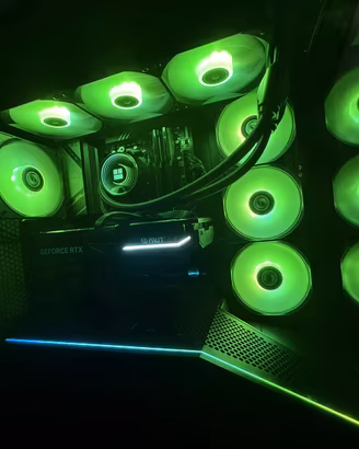 Pc Gaming 4070super ryzen 7 7800x3d 32GB DDR5 2TB