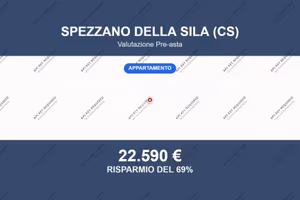 Immobile in asta di 100 m² a Spezzano della Sila