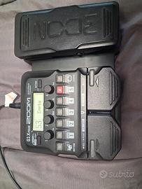 Zoom g1x four pedaliera multieffeto