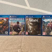 4 giochi PS4