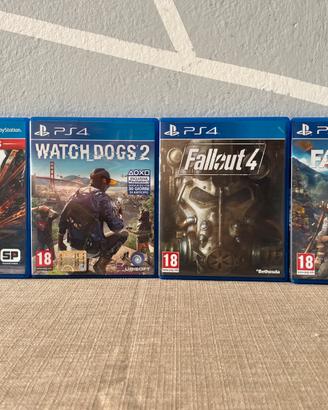 4 giochi PS4