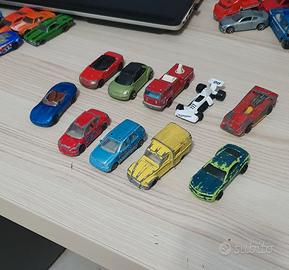 modellini auto set 10 pezzi