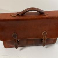 Cartella in vero cuoio