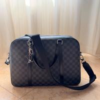 Porte-Documents Voyage Damier Graphite