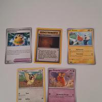 5 carte Pokemon 