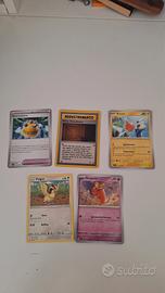 5 carte Pokemon 
